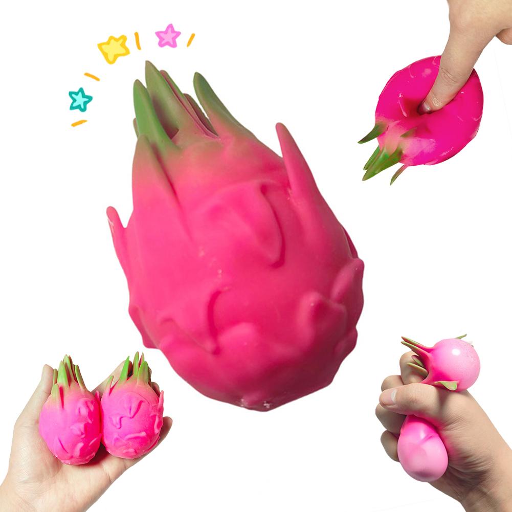 Baby Food Toy - Balle anti-stress Dragon Fruit, jouet sensoriel