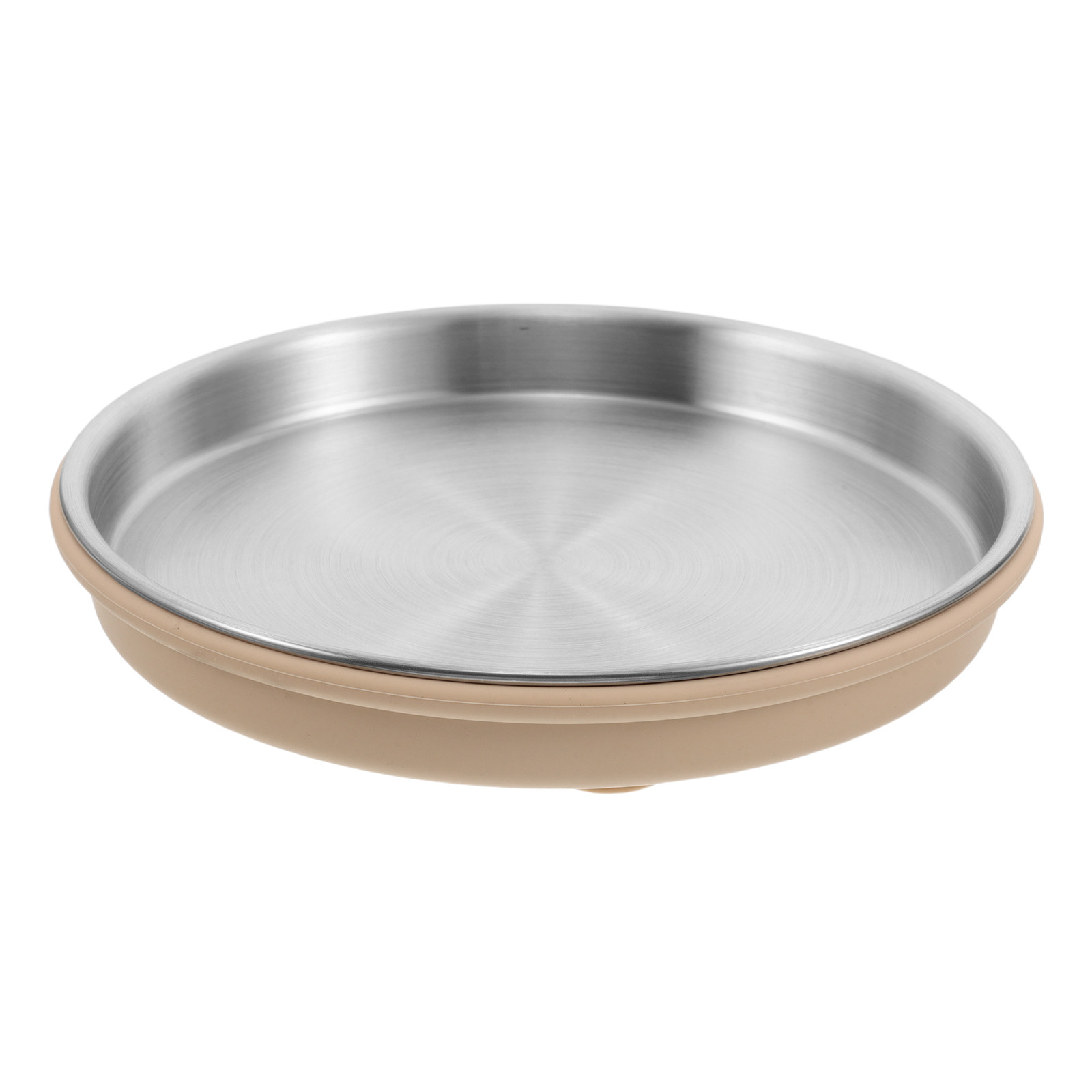 Plate Suction Toddler - Assiette pour tout-petit en acier inoxydable,