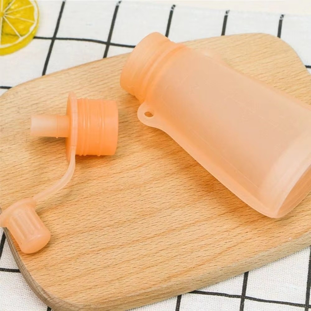 Baby Food Reusable Pouches - Pochette alimentaire sans BPA, étanche, réutilisable,