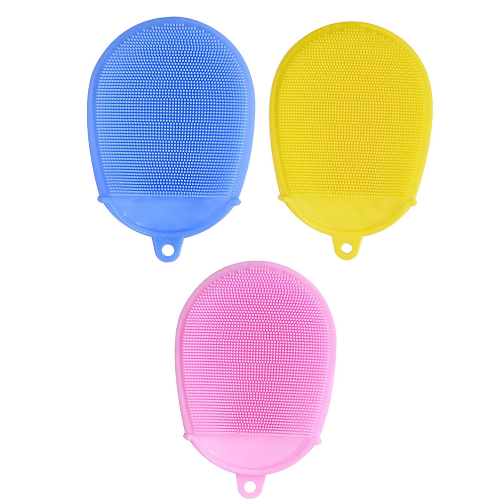 Dry Food Baby - Lot de 3 brosses de bain