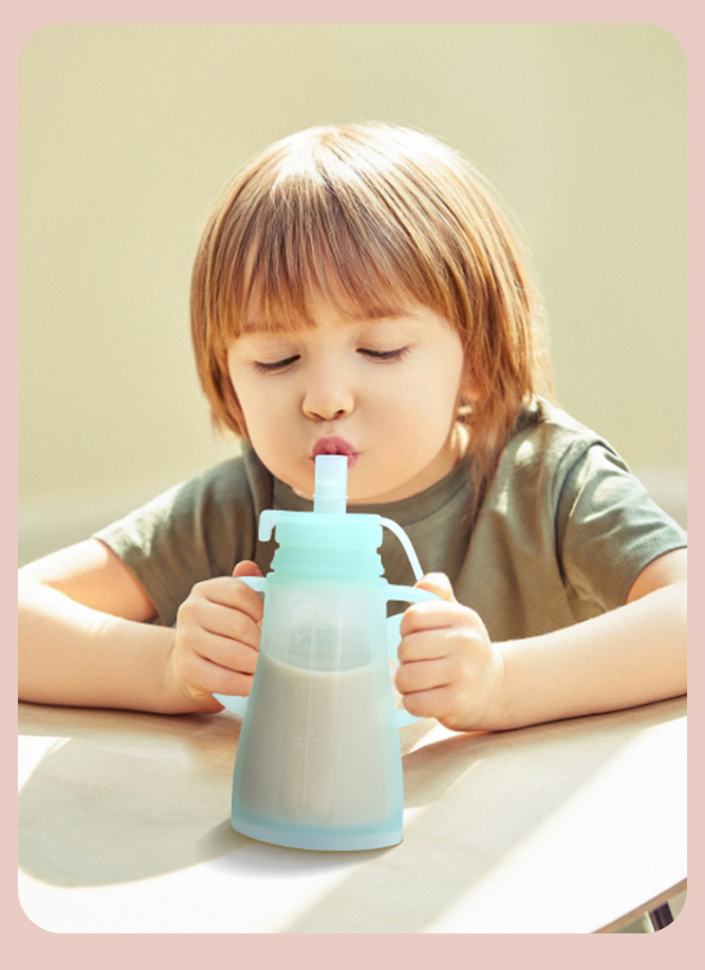 Baby Food Reusable Pouches - Nouveau sac de conservation du lait