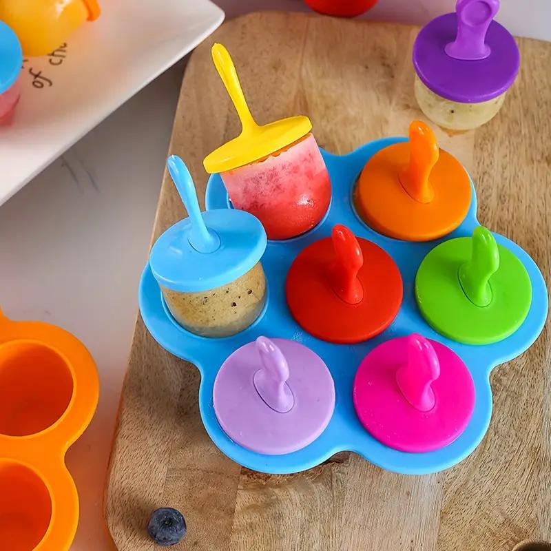 Baby Food Zubereiter - Moule à sucettes glacées en silicone