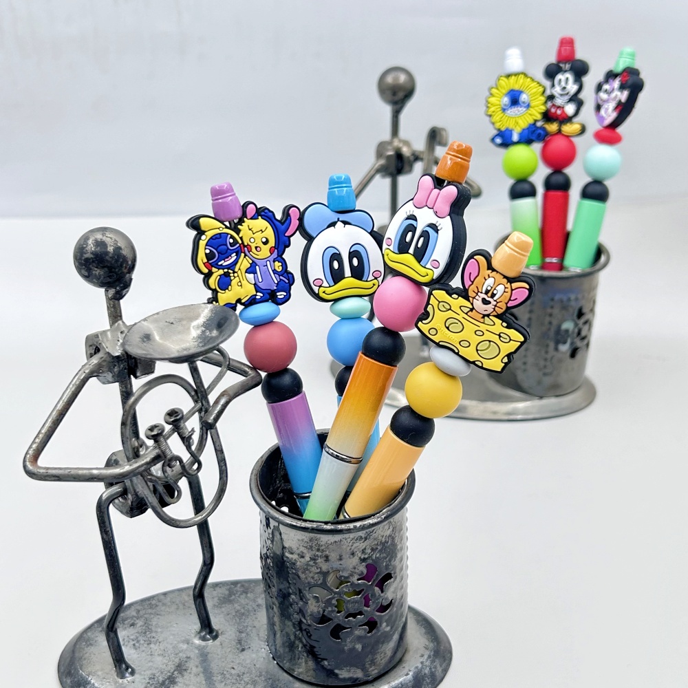 Baby Food Toy - 10PC bricolage dessin animé Mini perles