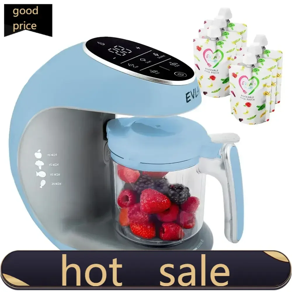 Baby Food Reusable Pouches - Robot culinaire vapeur rapide et mixeur