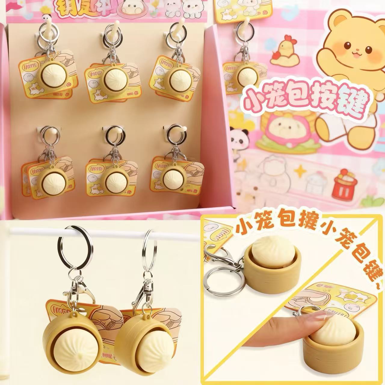 Mini Squishy Dumplings Porte-c - Baby Food Toy avis et prix