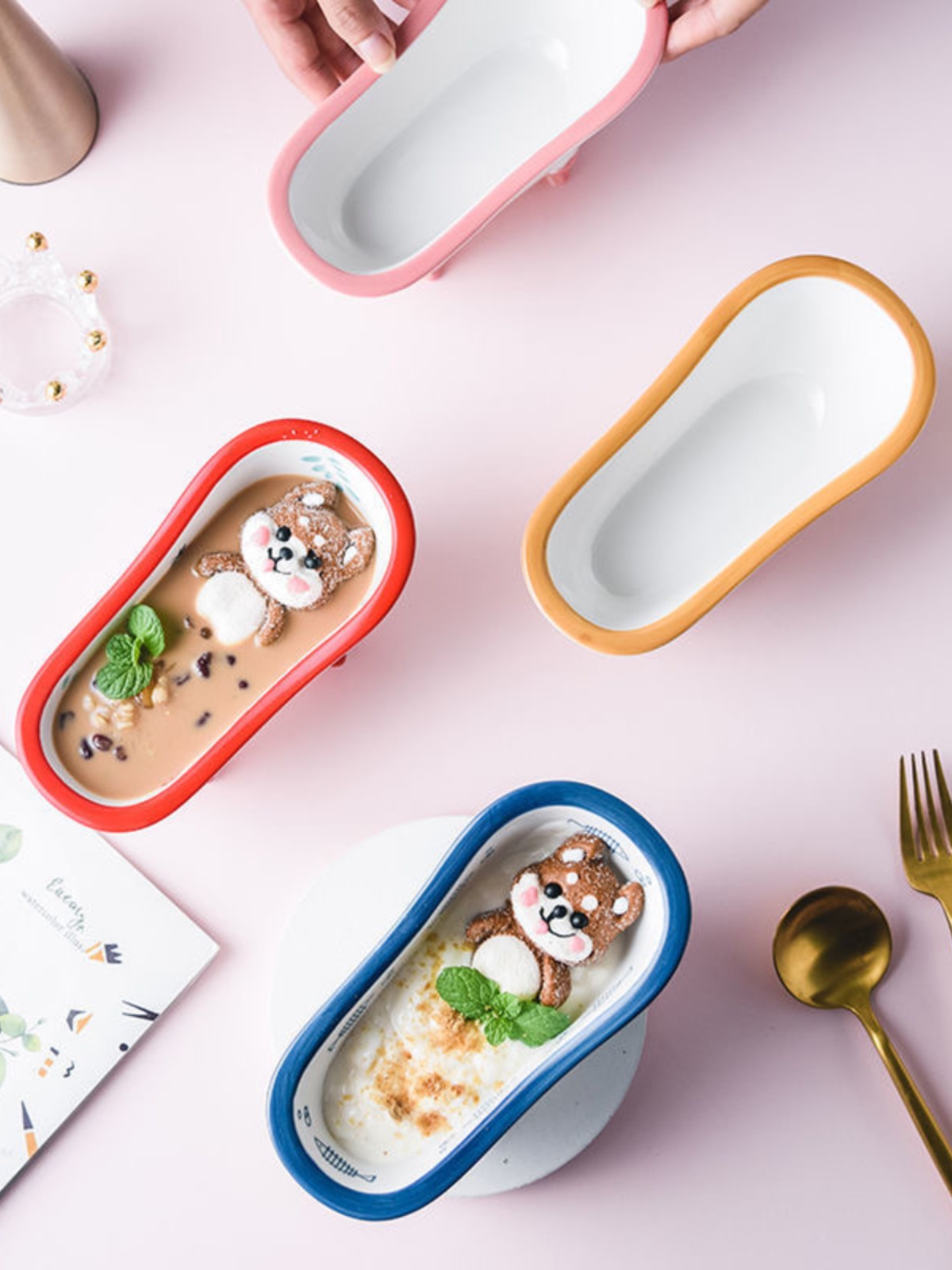 Bol à glace en céramique, bol  - Baby Food Japan avis et prix