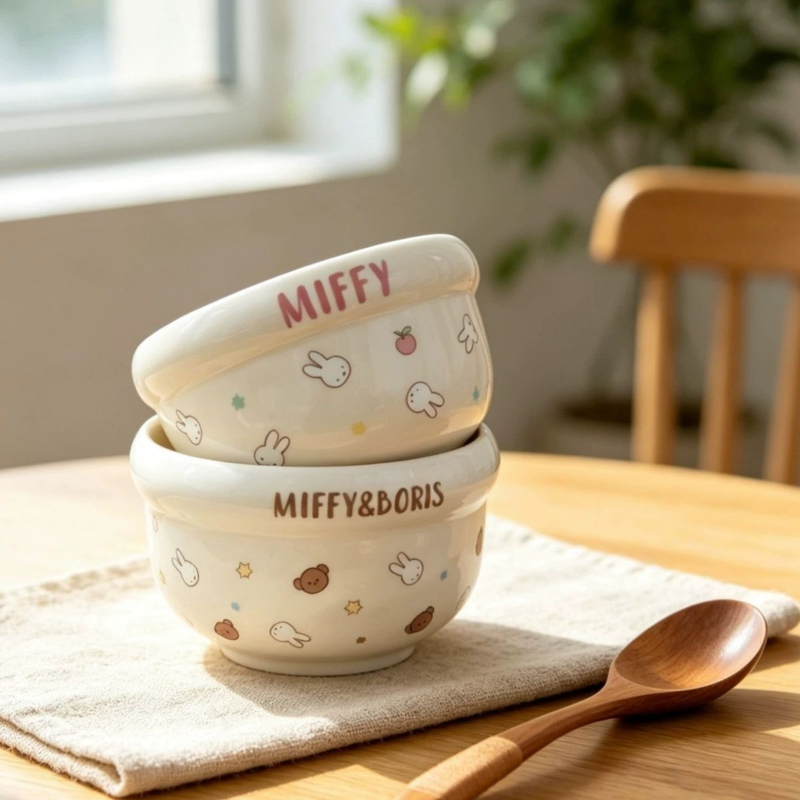 Bol en céramique Kawaii Miffy, - Baby Food Japan avis et prix