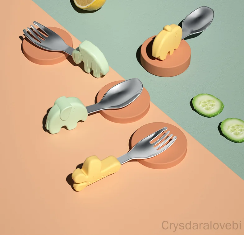 Ensemble fourchette et cuillèr - Baby Food Japan avis et prix