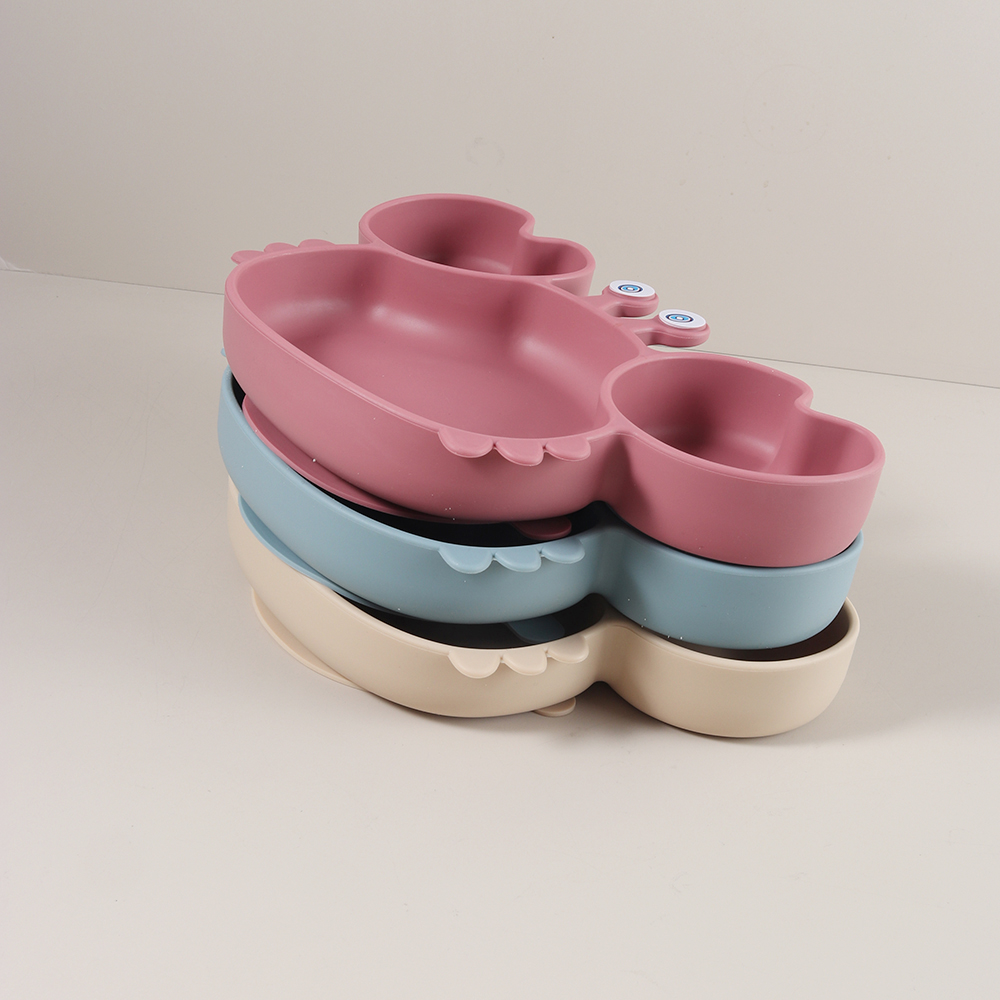 Assiette bébé en silicone en f - Plate Suction Toddler avis et prix