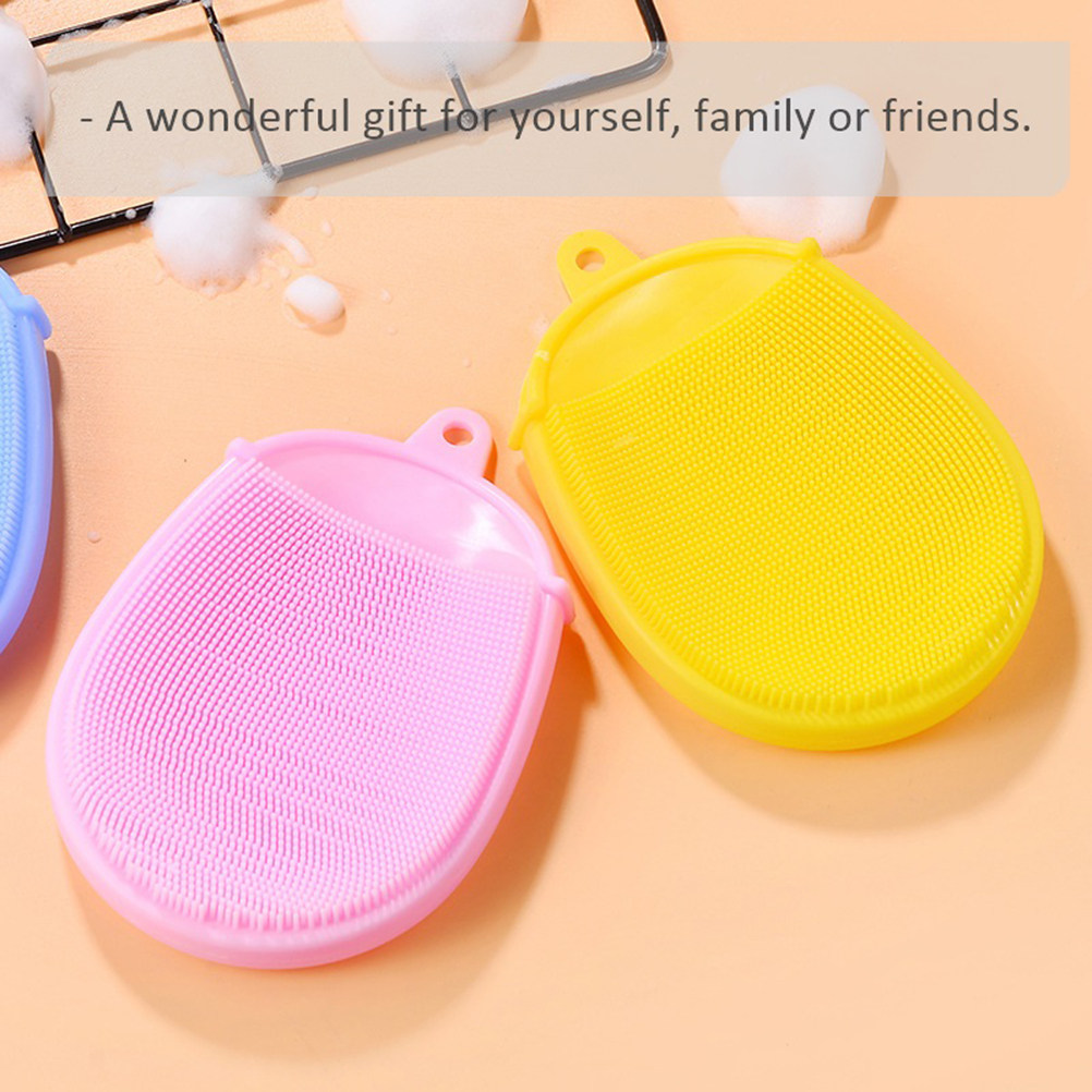 Lot de 3 brosses de bain en si - Dry Food Baby avis et prix