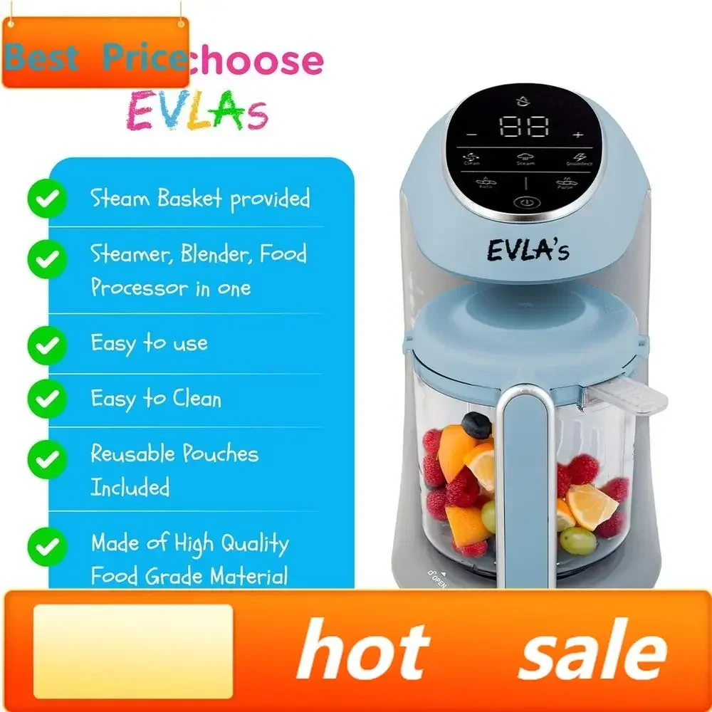 Robot culinaire vapeur rapide  - Baby Food Reusable Pouches avis et prix