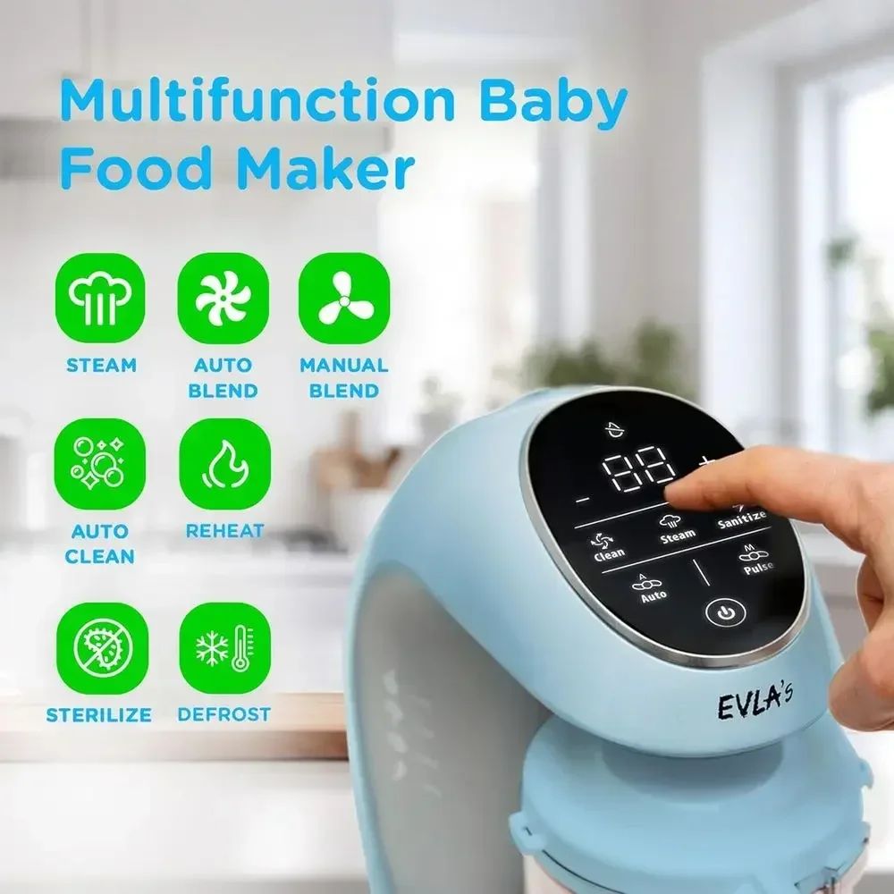 Robot culinaire vapeur rapide  - Baby Food Reusable Pouches avis et prix
