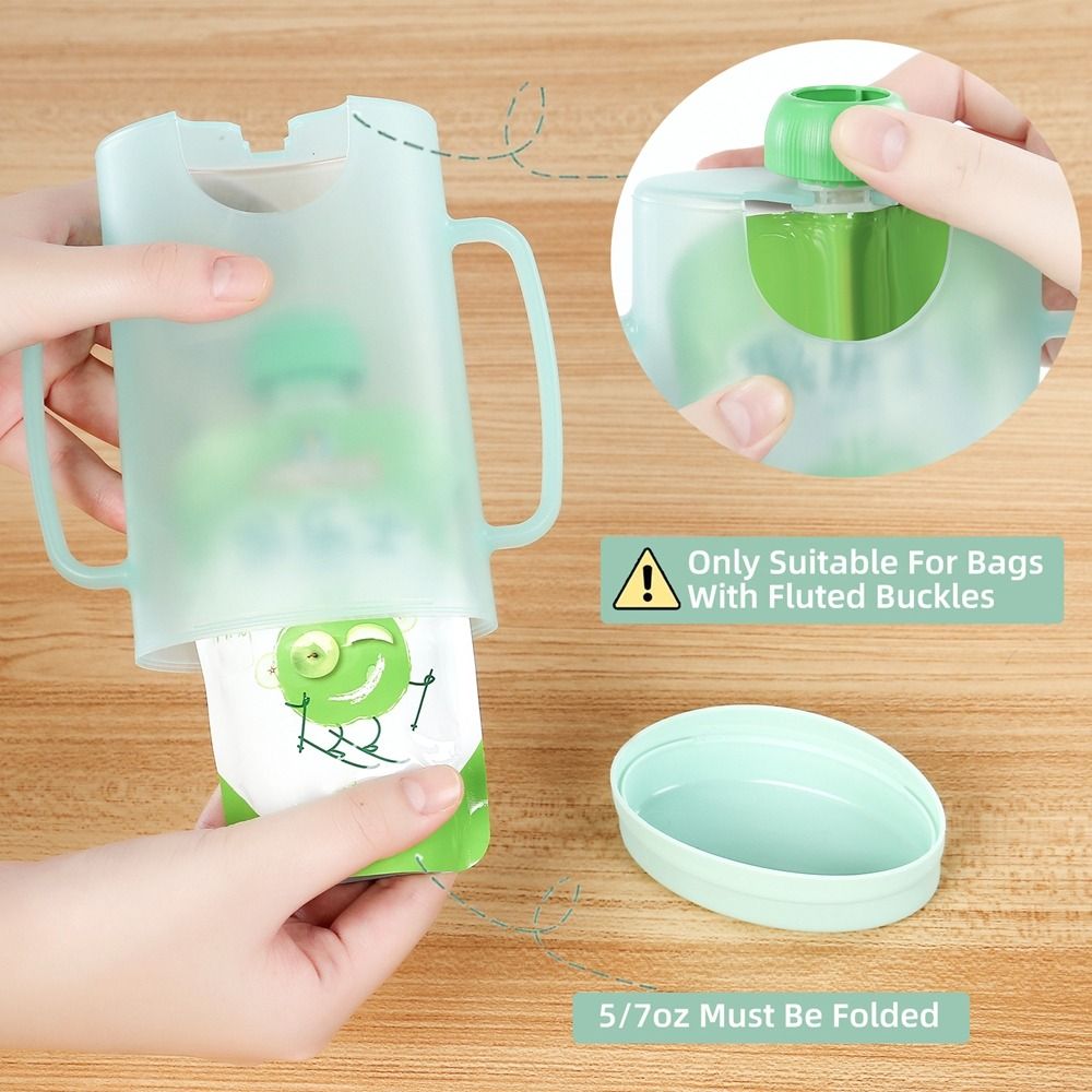 Support de poche compressible  - Baby Food Reusable Pouches avis et prix